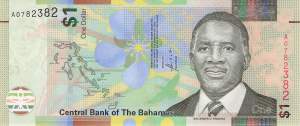 Bahamas 1 Dollar p77 2017